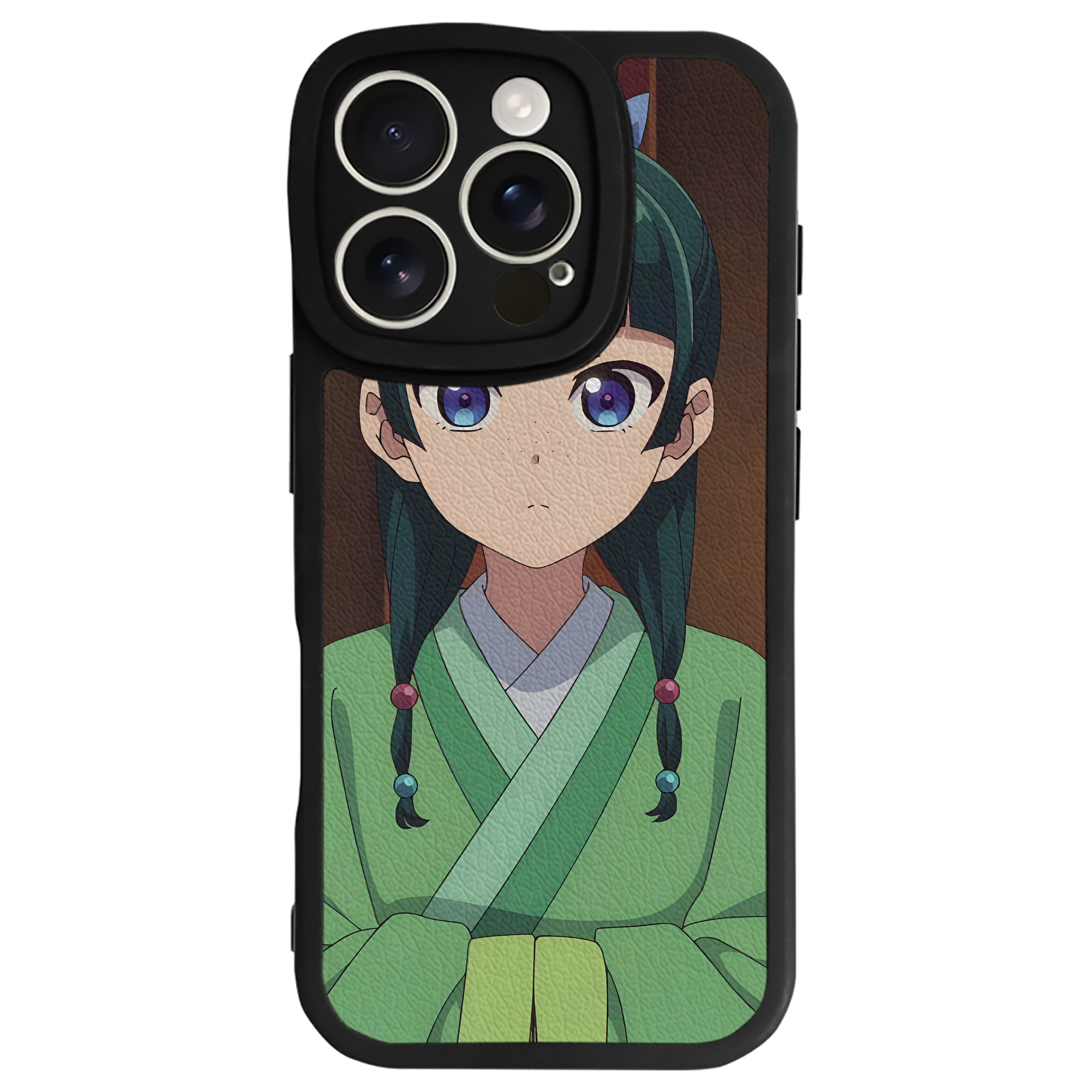 薬屋のひとりごと The Apothecary Diaries 【iPhone 16シリーズ対応】シリコンスマホケース（レザー調） 材質：シリコン